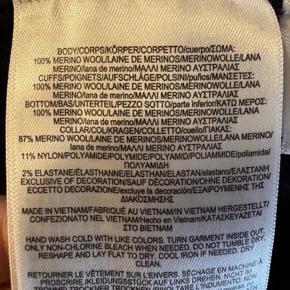 Brooks Brothers Merino Wool Half Zip Sweater Men’s Size XXL Blue Classic Preppy - Picture 10 of 10